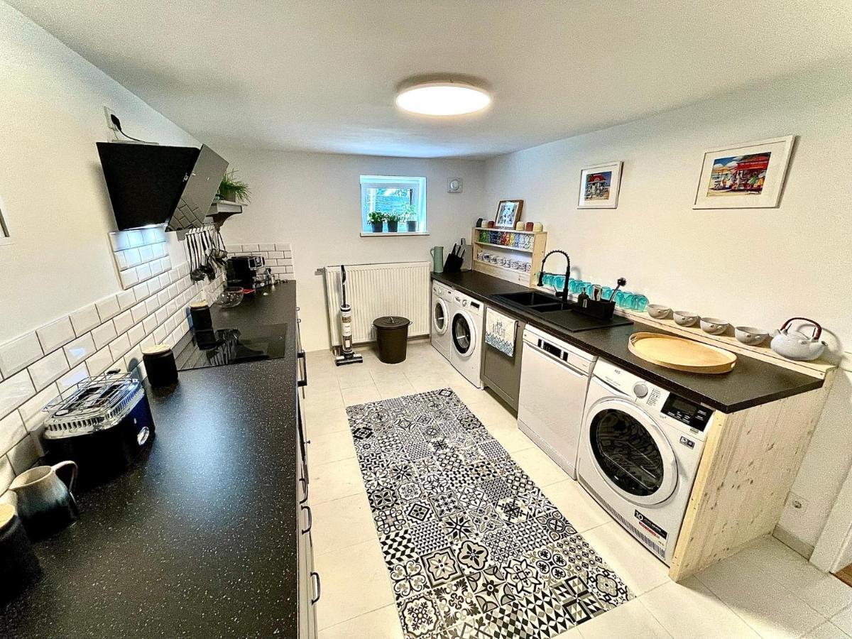 100M2 Fewo Im Haus Am See Mit Garten Bei Potsdam Schwielowsee Zewnętrze zdjęcie