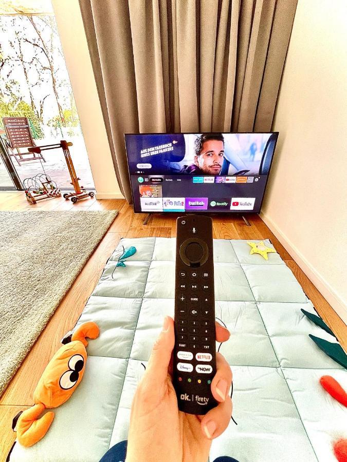 100M2 Fewo Im Haus Am See Mit Garten Bei Potsdam Schwielowsee Zewnętrze zdjęcie