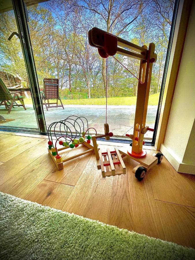 100M2 Fewo Im Haus Am See Mit Garten Bei Potsdam Schwielowsee Zewnętrze zdjęcie